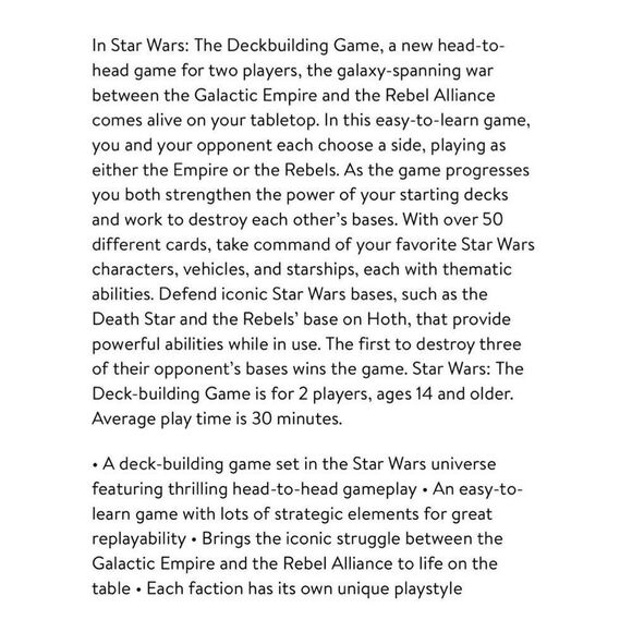 Star Wars The Deckbuilding Game - Picture 4 of 4